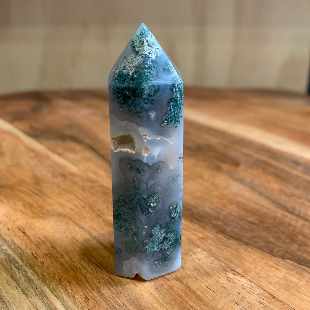 AGATE MOSS POINTS