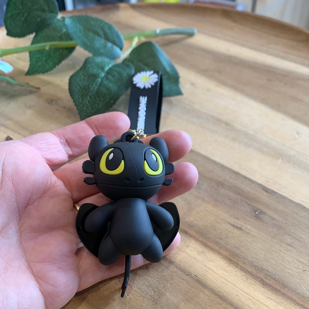 POPULAR CHARACTER KEYRINGS WITH WRISTLET ATTACHED