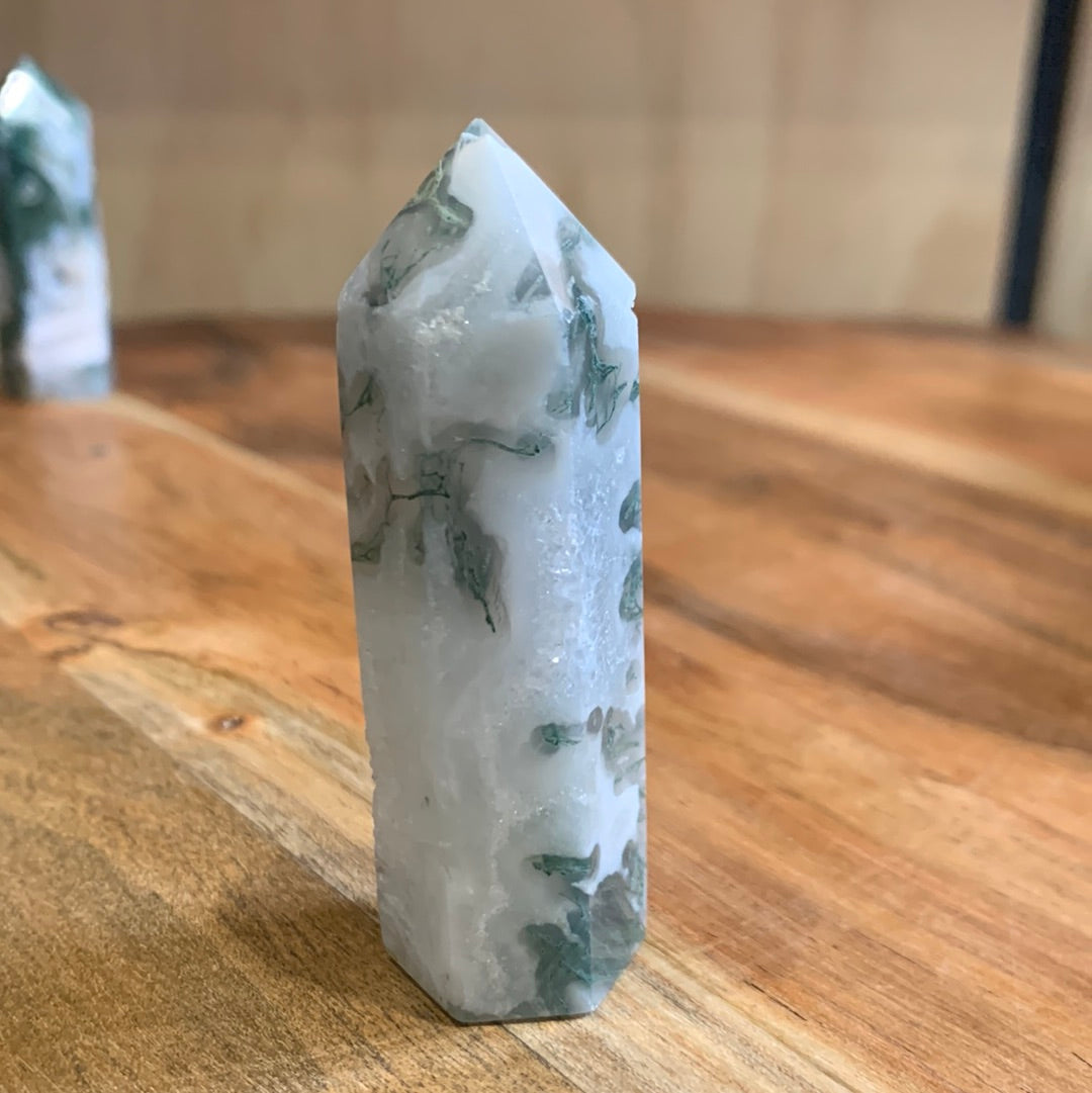 AGATE MOSS POINTS
