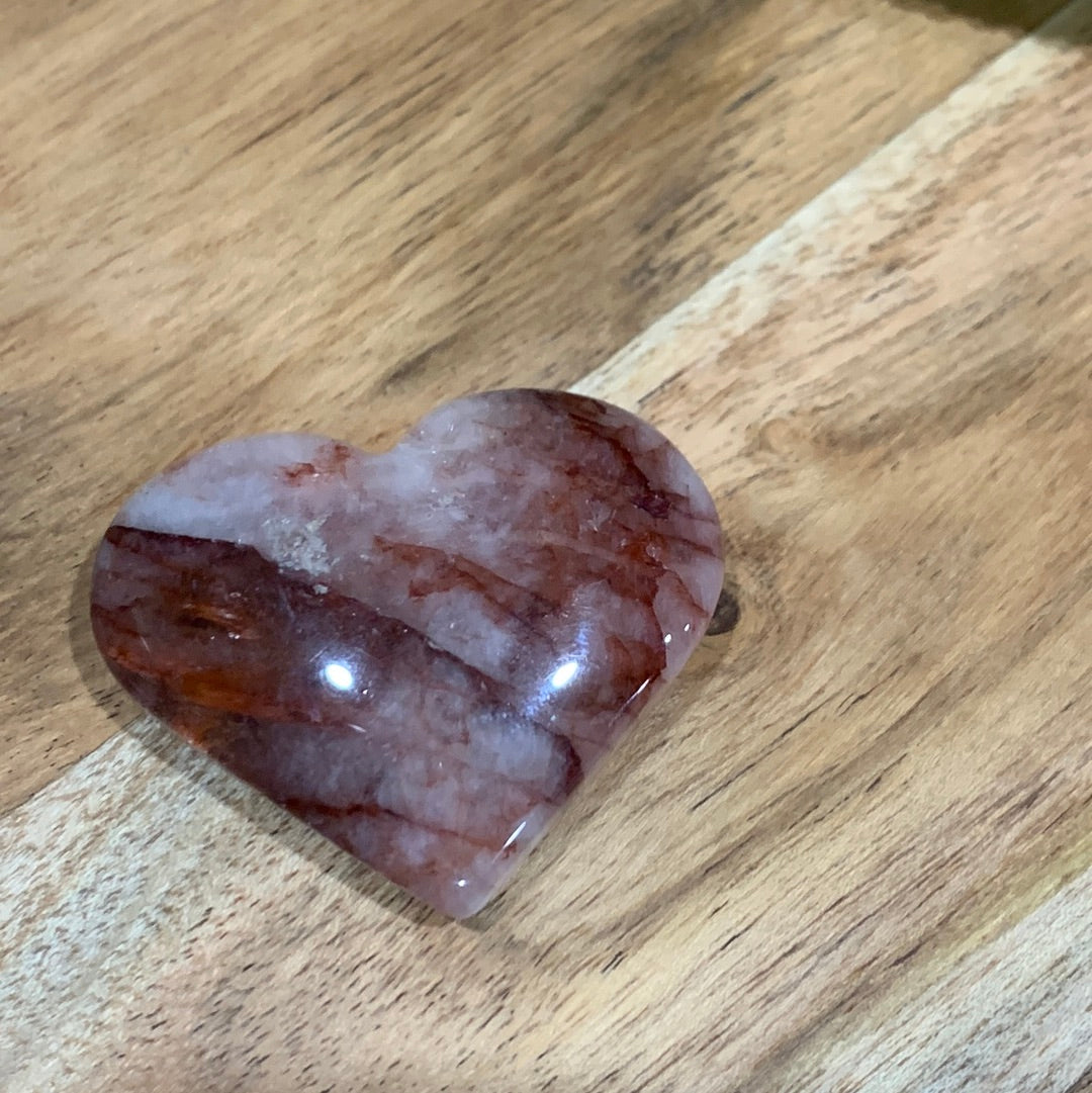 FIRE QUARTZ HEART