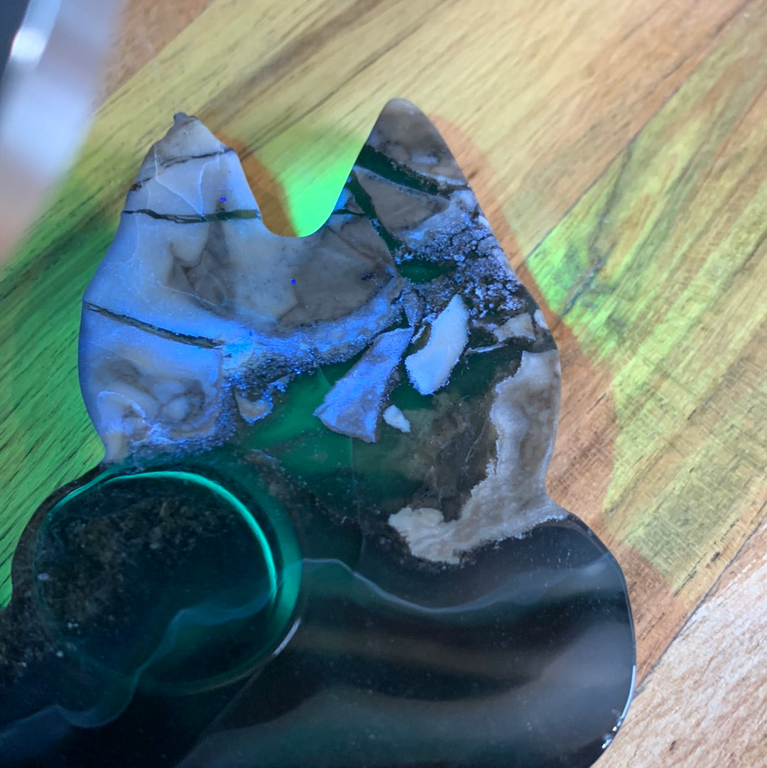 VOLCANO AGATE CATS (LARGE)