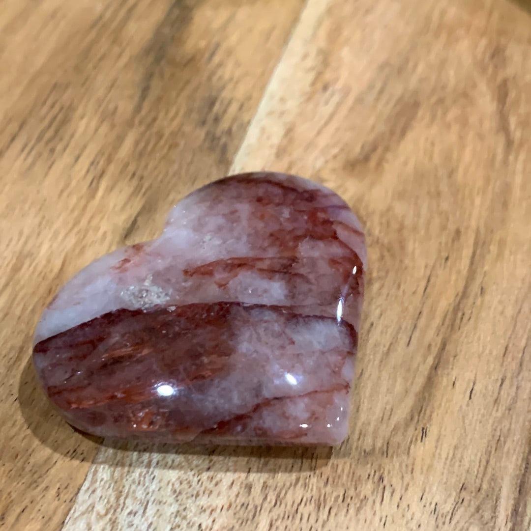 FIRE QUARTZ HEART