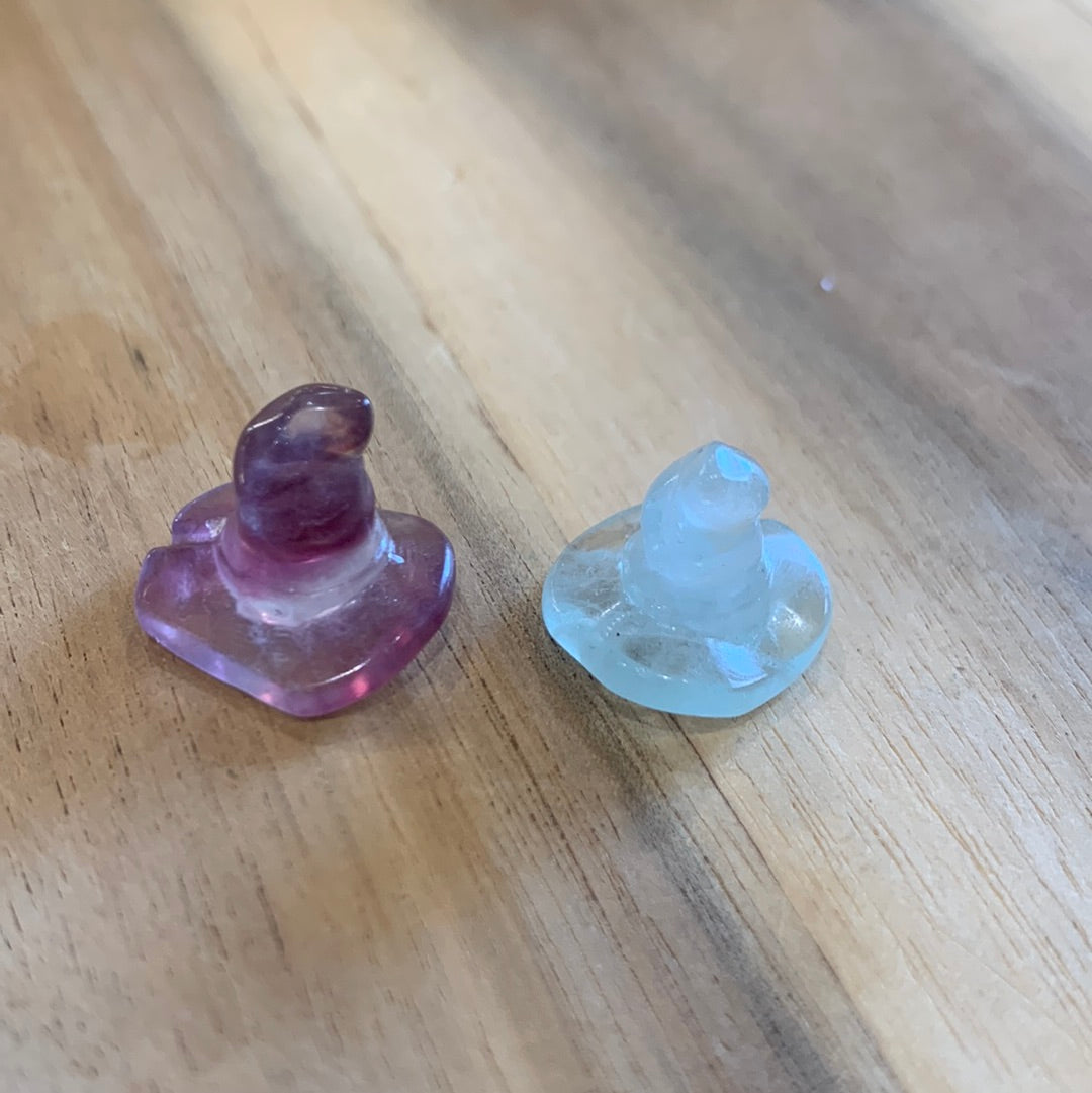 FLUORITE MINI CARVINGS