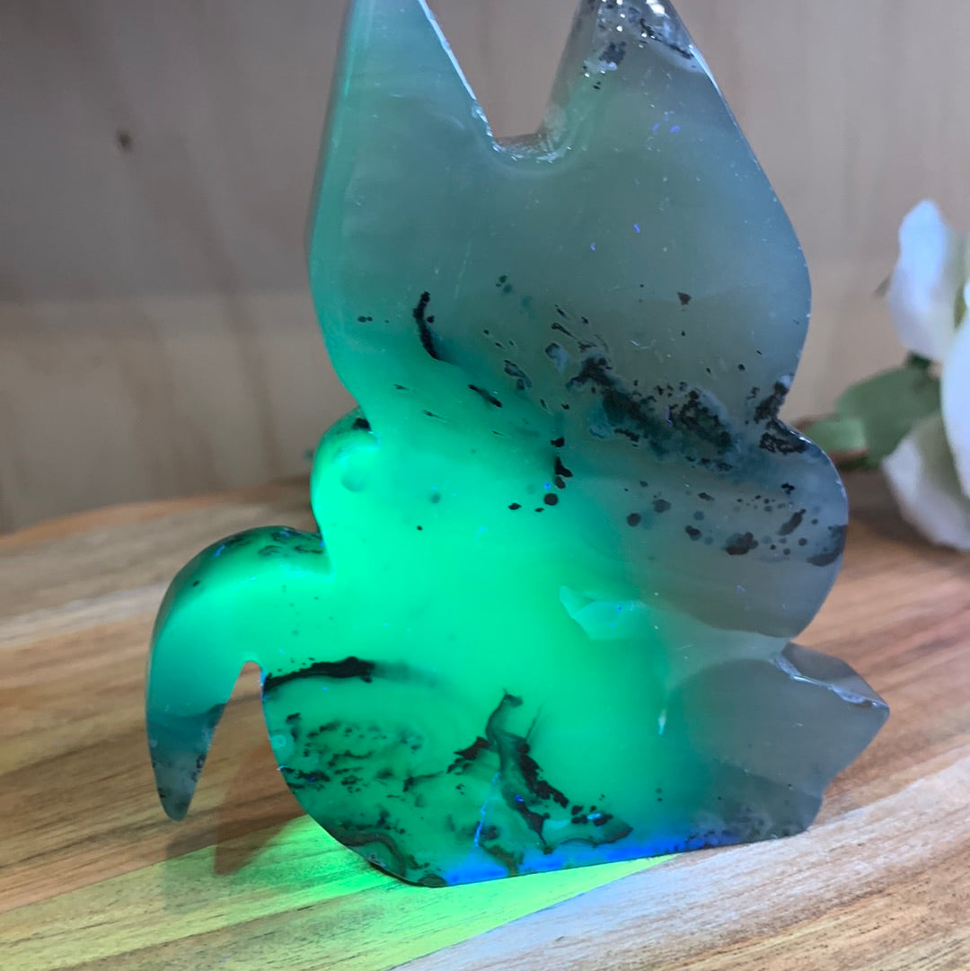 VOLCANO AGATE CATS (LARGE)