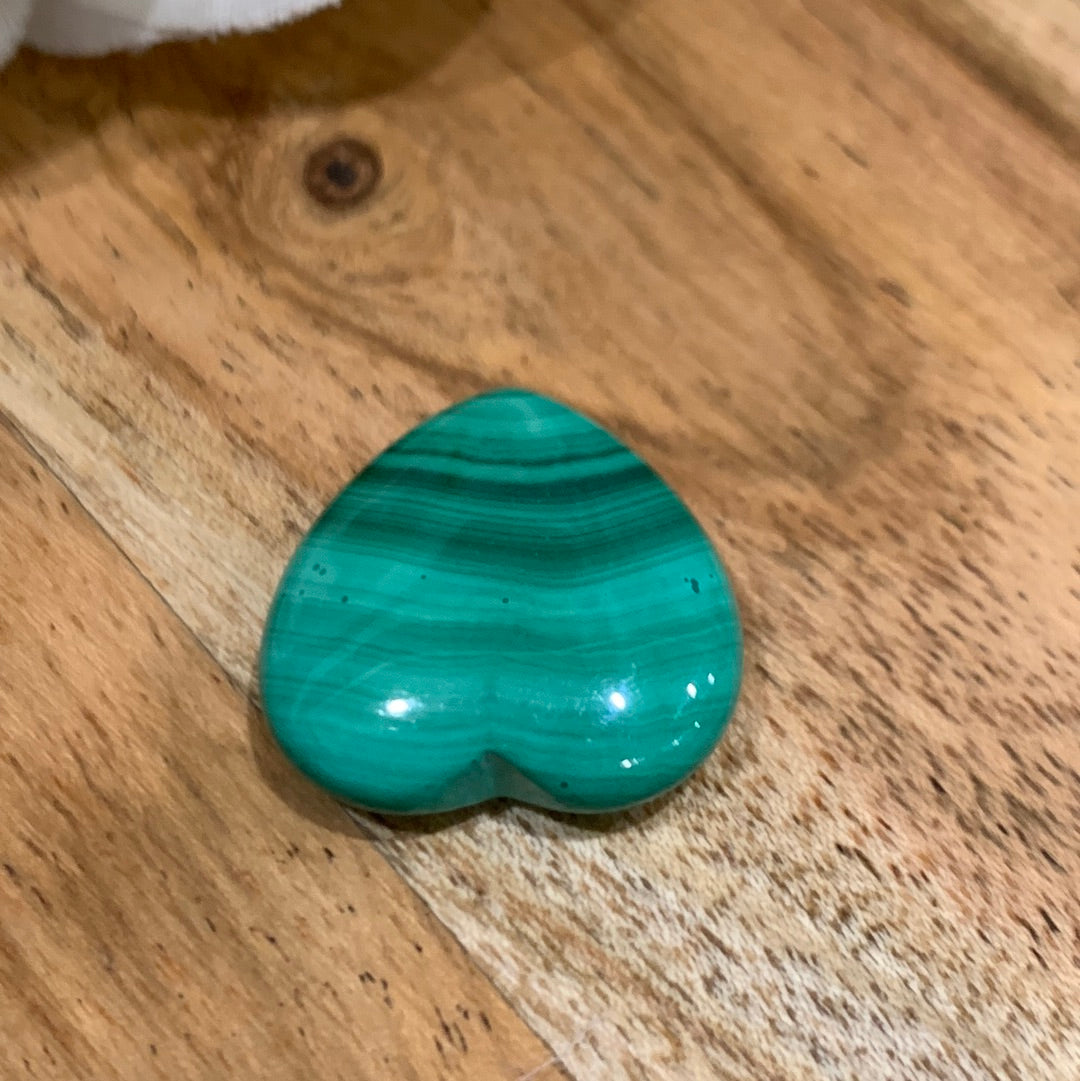 MALACHITE MINI HEARTS