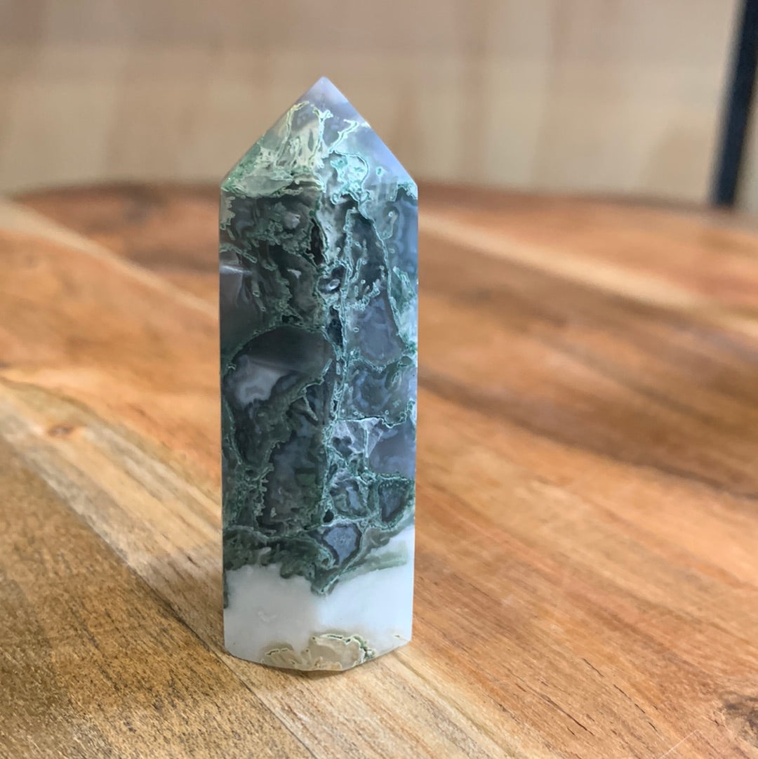 AGATE MOSS POINTS