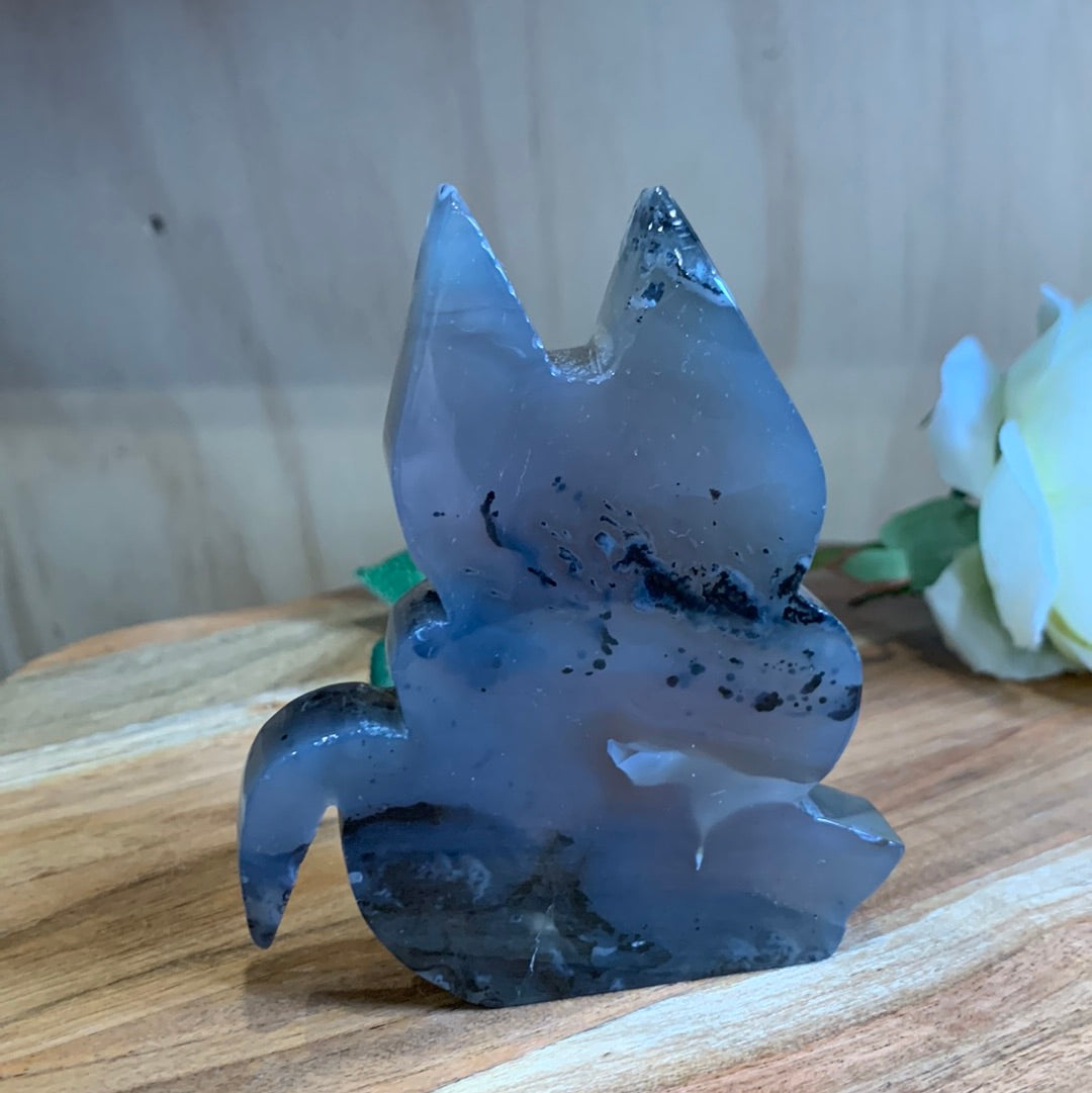 VOLCANO AGATE CATS (LARGE)