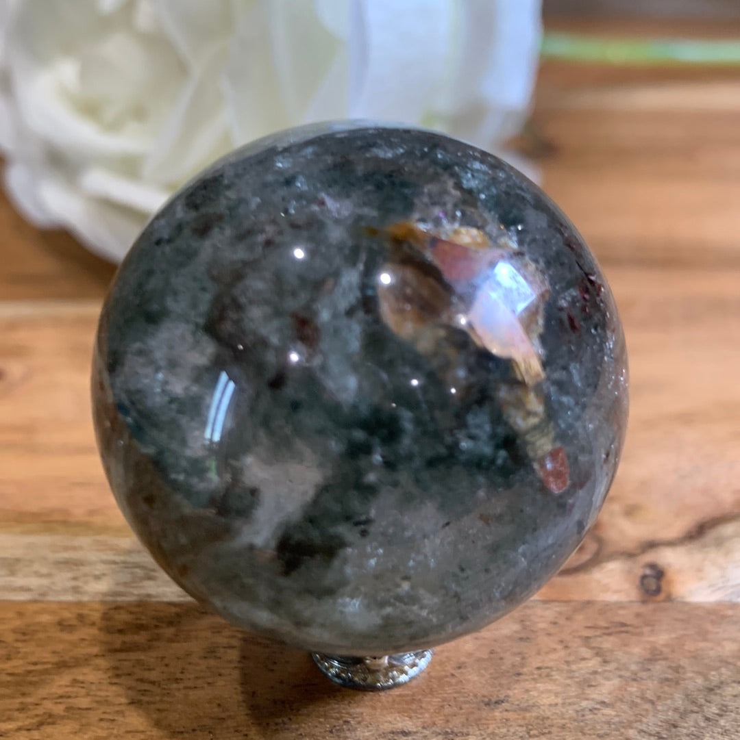 GARDEN QUARTZ SPHERE