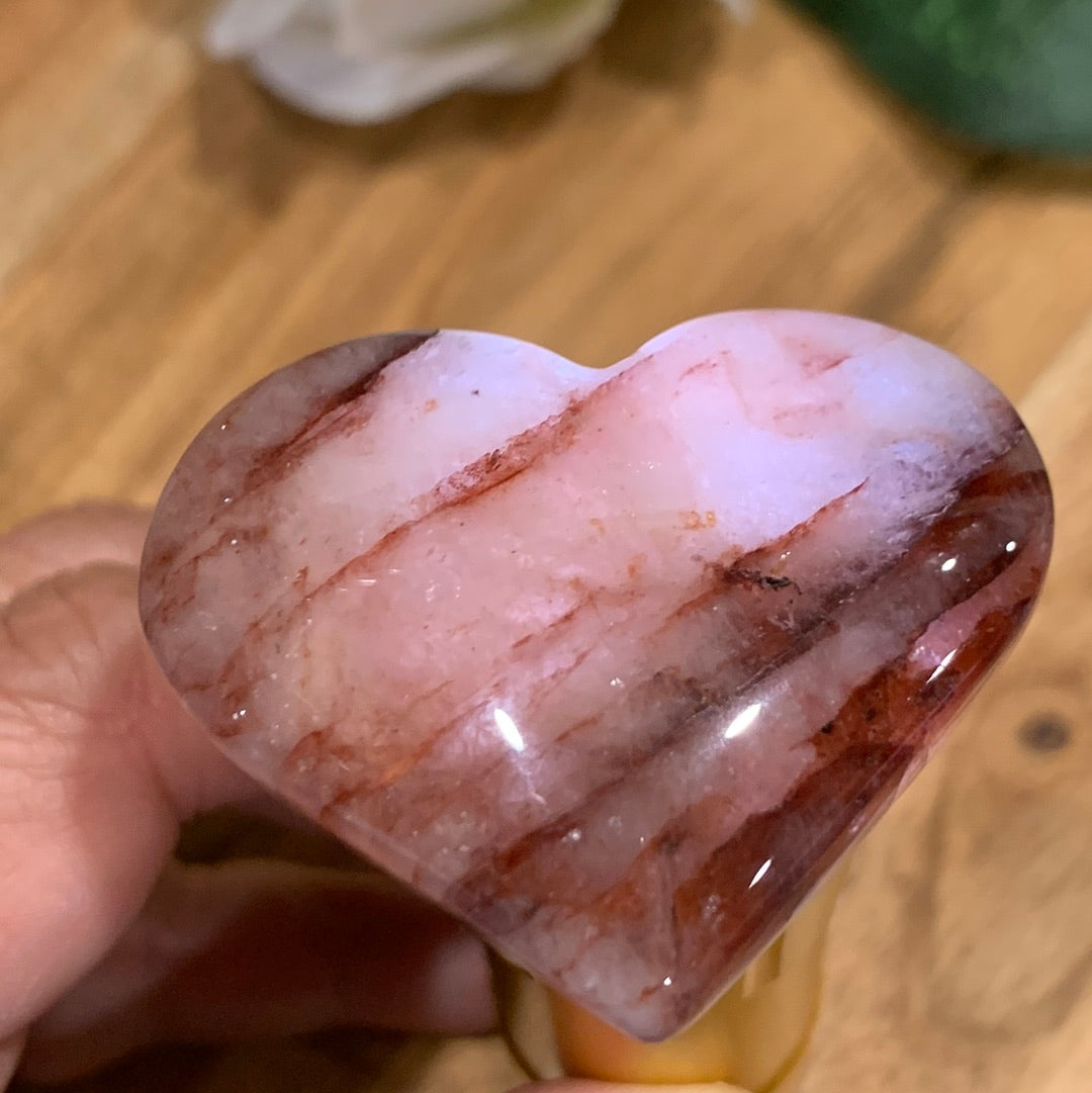 FIRE QUARTZ HEART