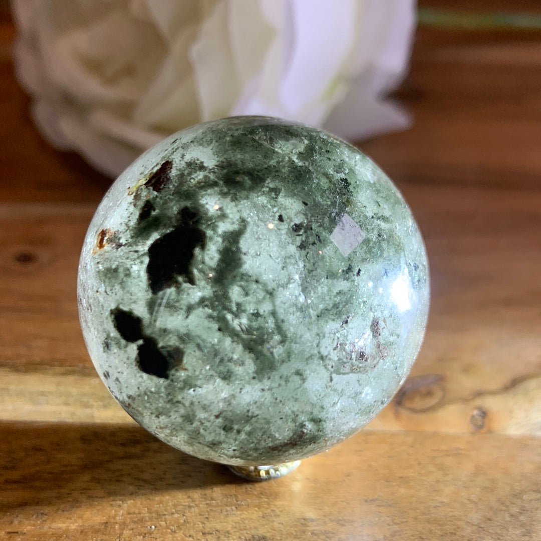 GARDEN QUARTZ SPHERE