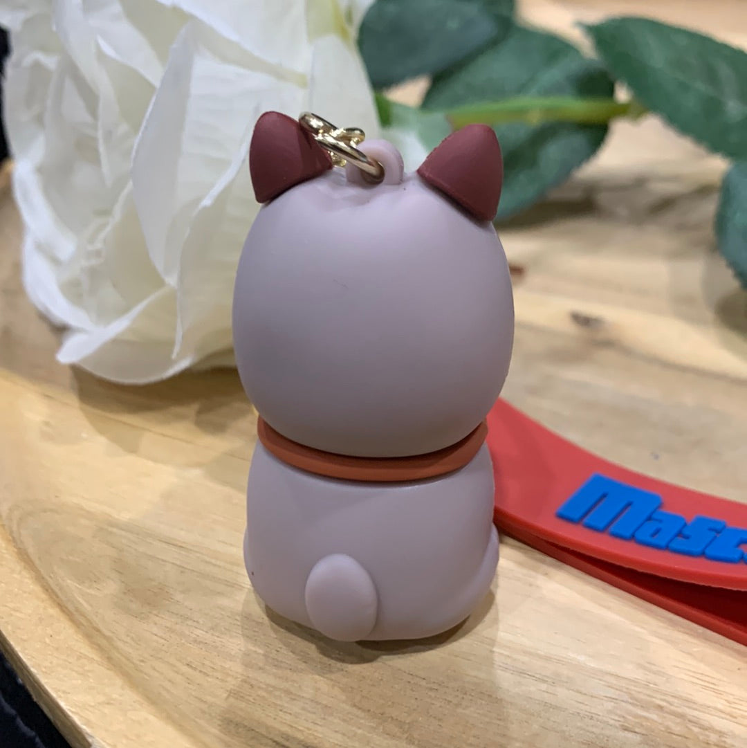 POPULAR CHARACTER KEYRINGS WITH WRISTLET ATTACHED