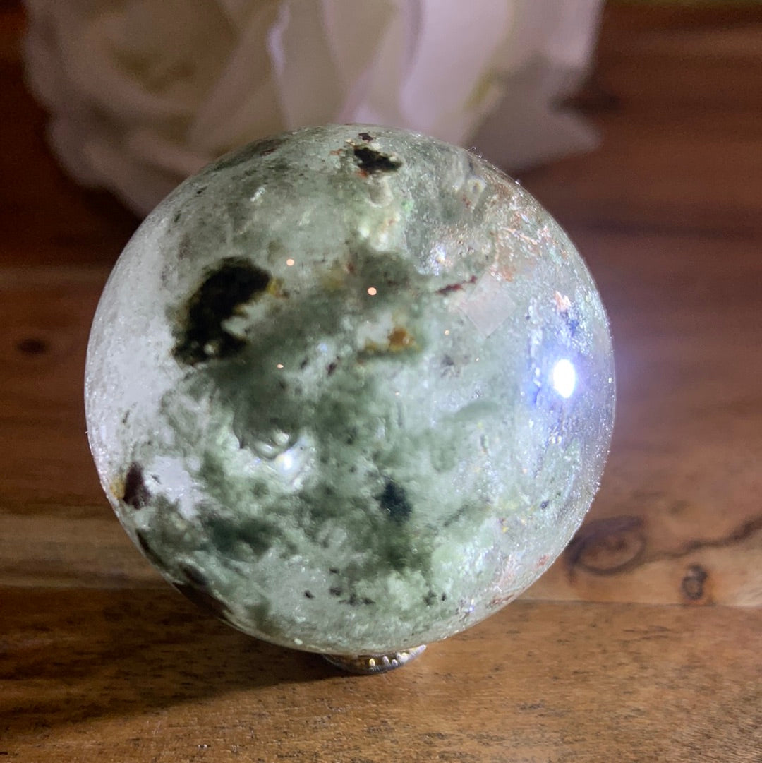 GARDEN QUARTZ SPHERE