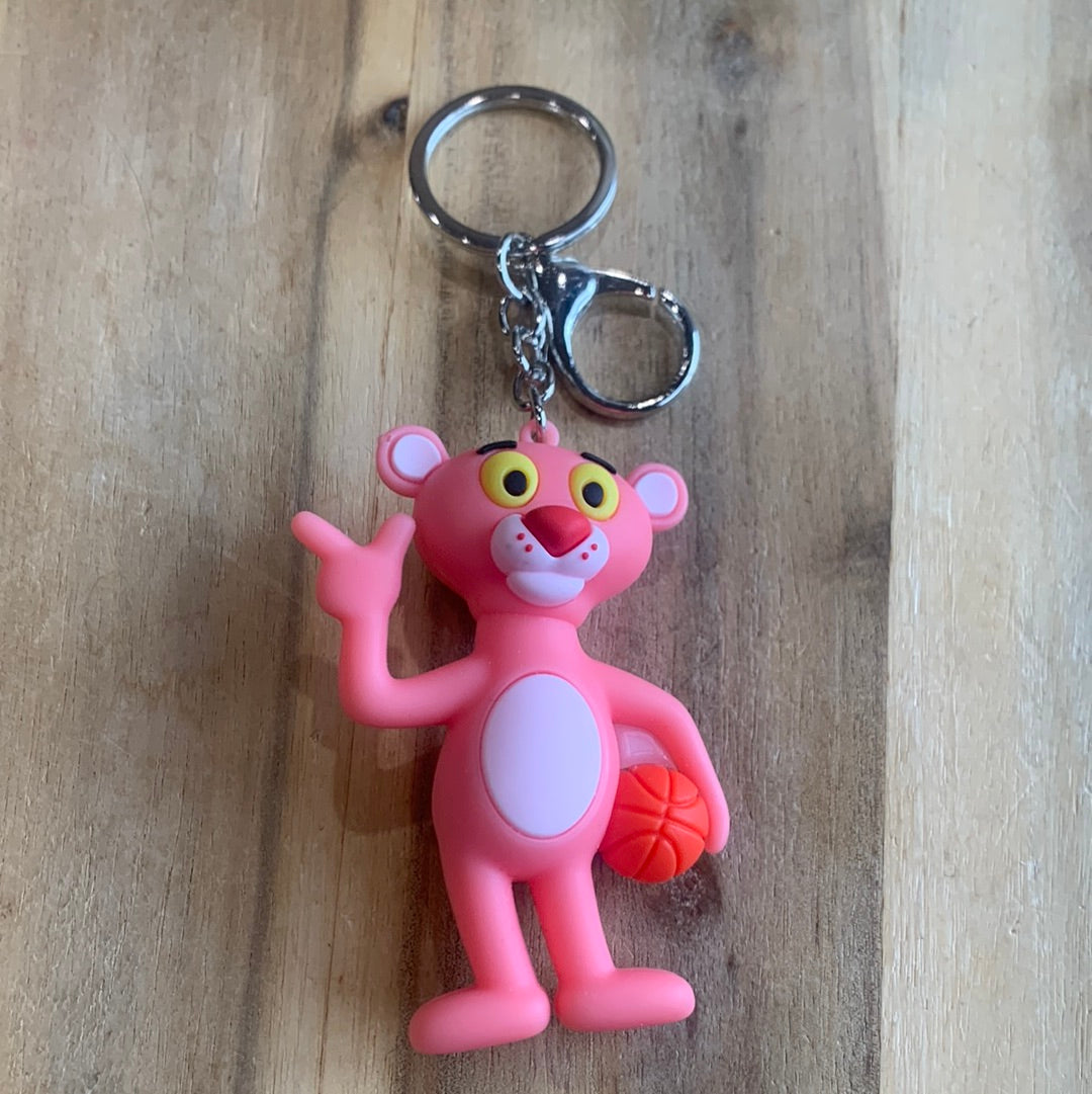POPULAR CHARACTER KEYRINGS WITH WRISTLET ATTACHED