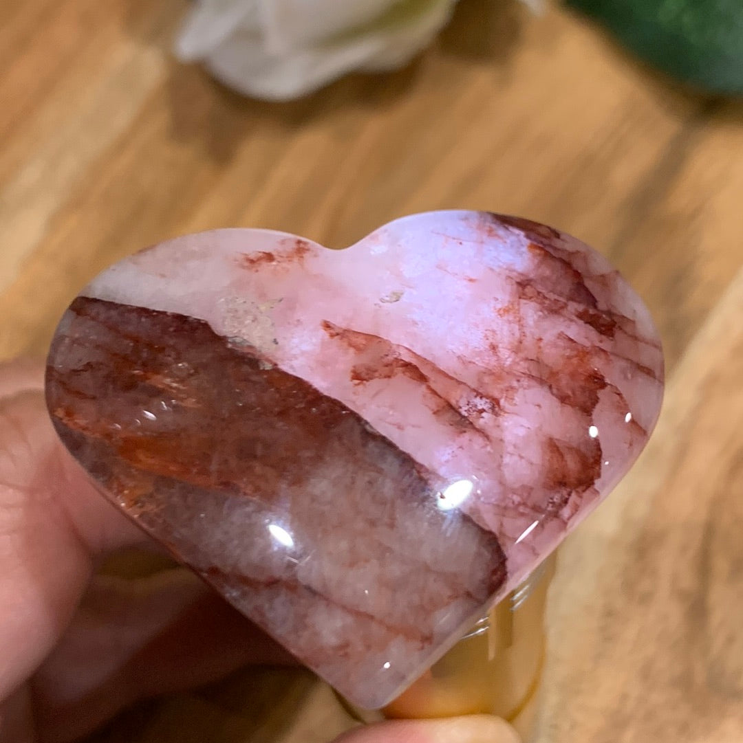 FIRE QUARTZ HEART