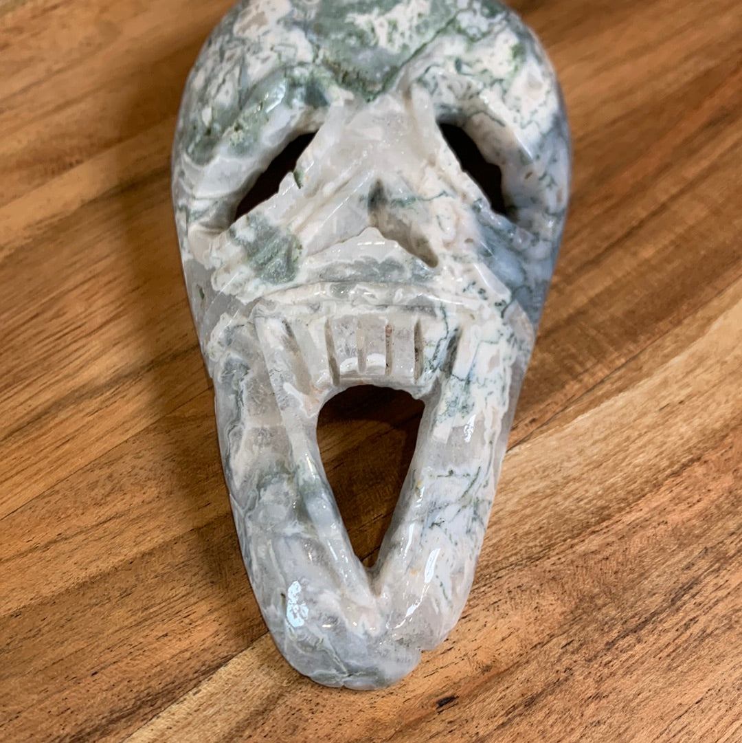 MOSS AGATE MASKS