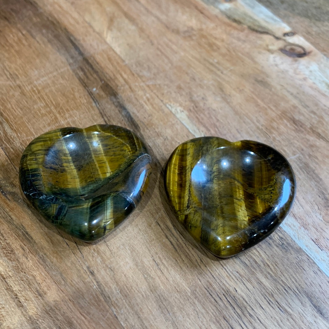 HEART SHAPED WORRY STONES