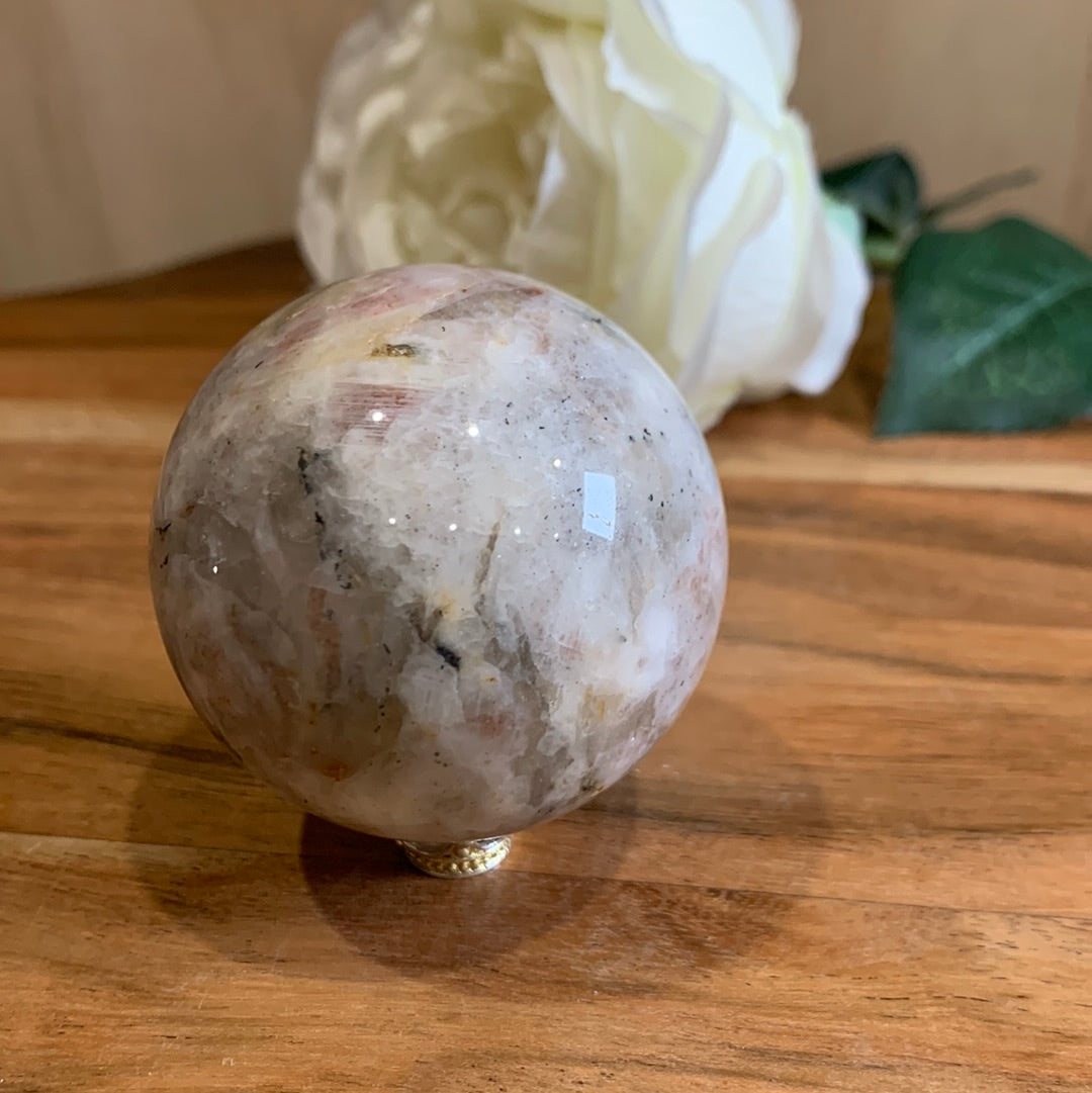 SUNSTONE MOONSTONE SPHERES