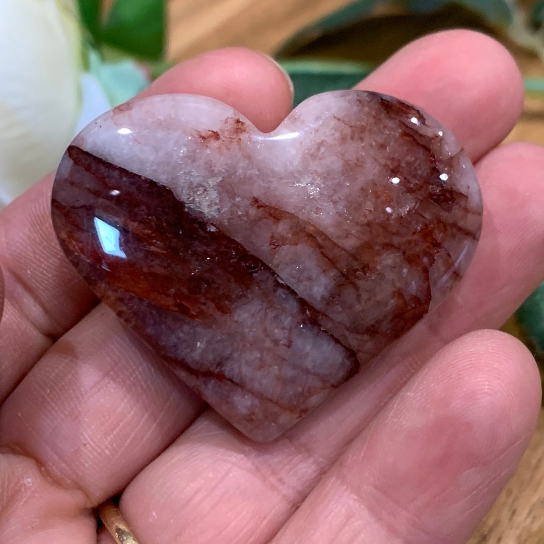 FIRE QUARTZ HEART