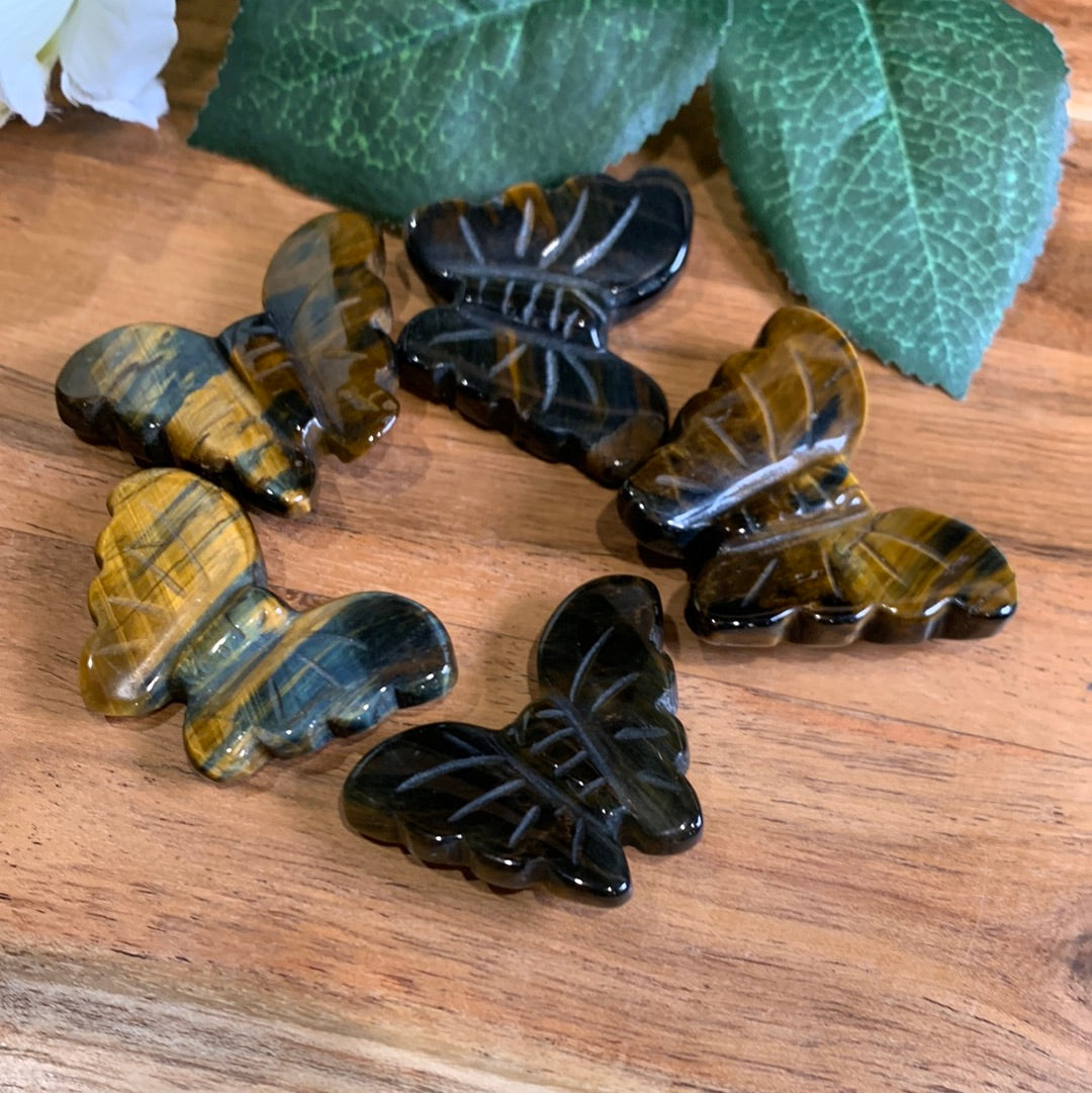 CRYSTAL BUTTERFLIES SMALL & LARGE