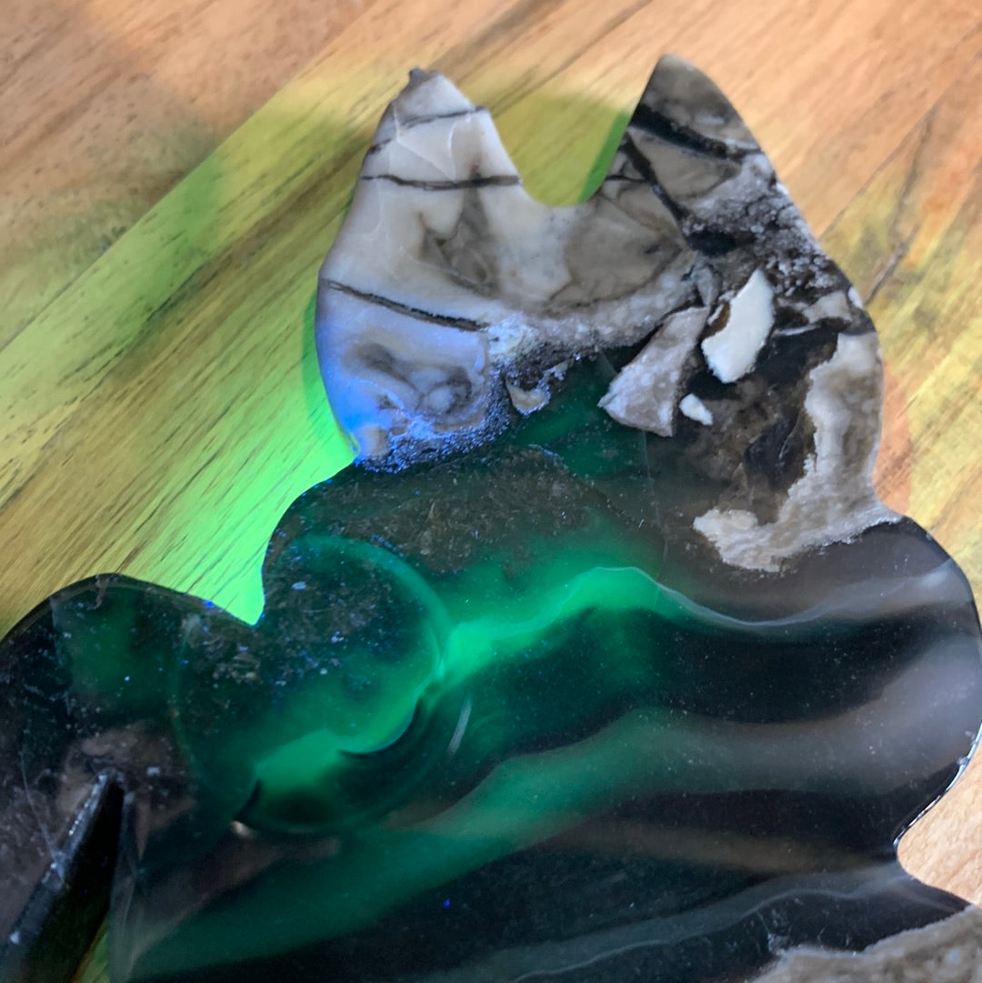 VOLCANO AGATE CATS (LARGE)