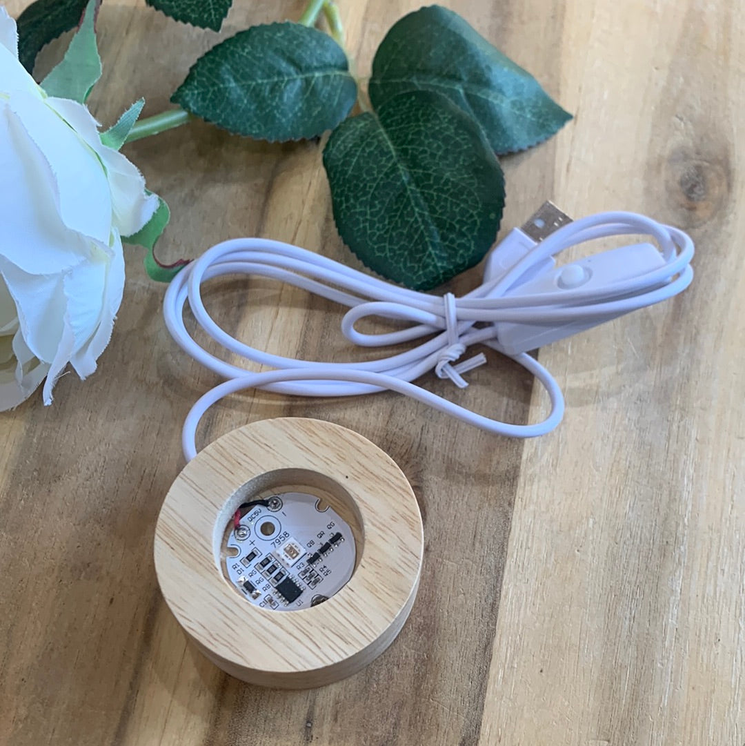 WOODEN LED LIGHT