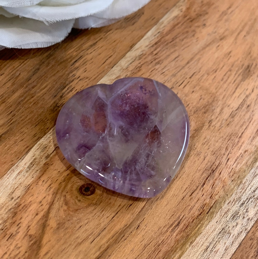 HEART SHAPED WORRY STONES