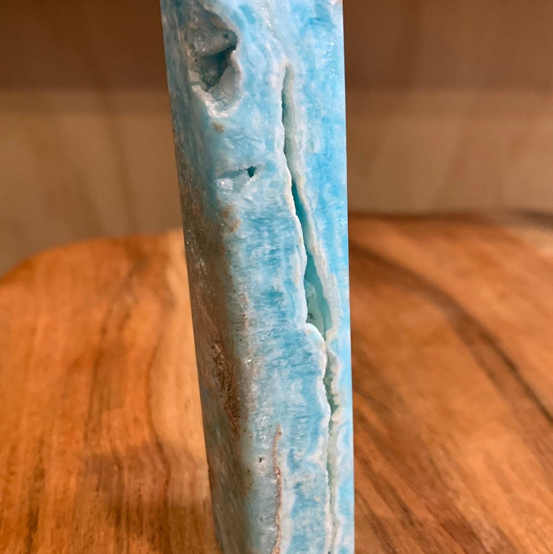 BLUE ARAGONITE TOWER
