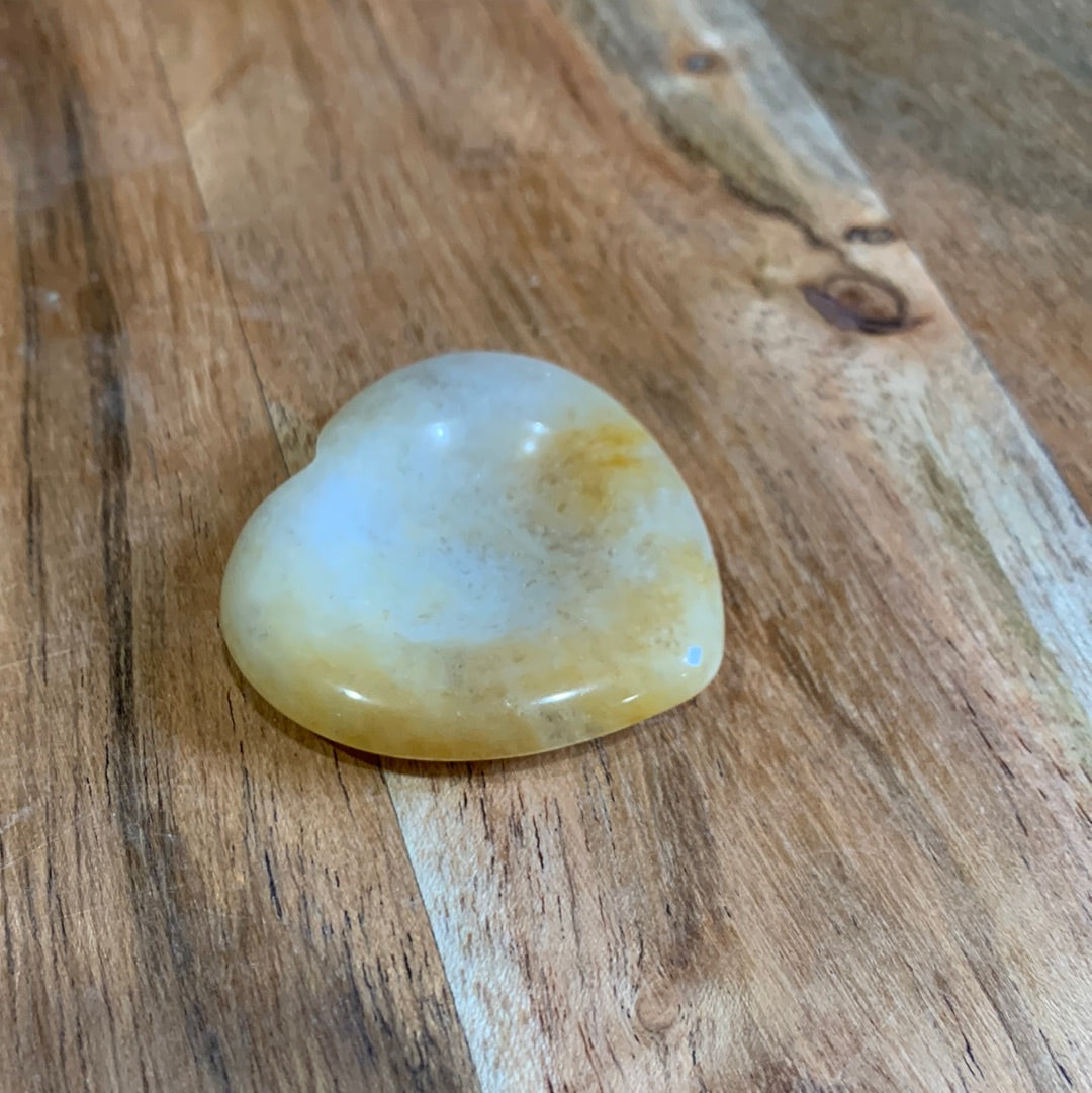 HEART SHAPED WORRY STONES