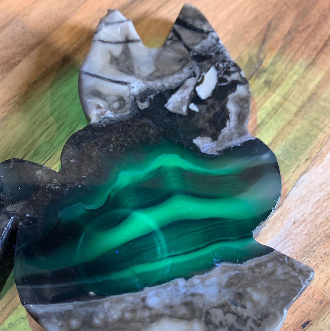 VOLCANO AGATE CATS (LARGE)