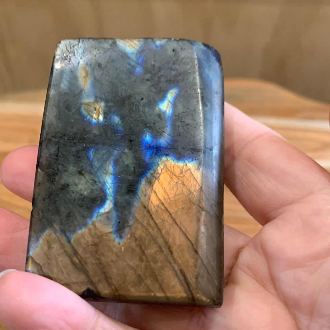 LABRADORITE HOLY BIBLES WITH STAND