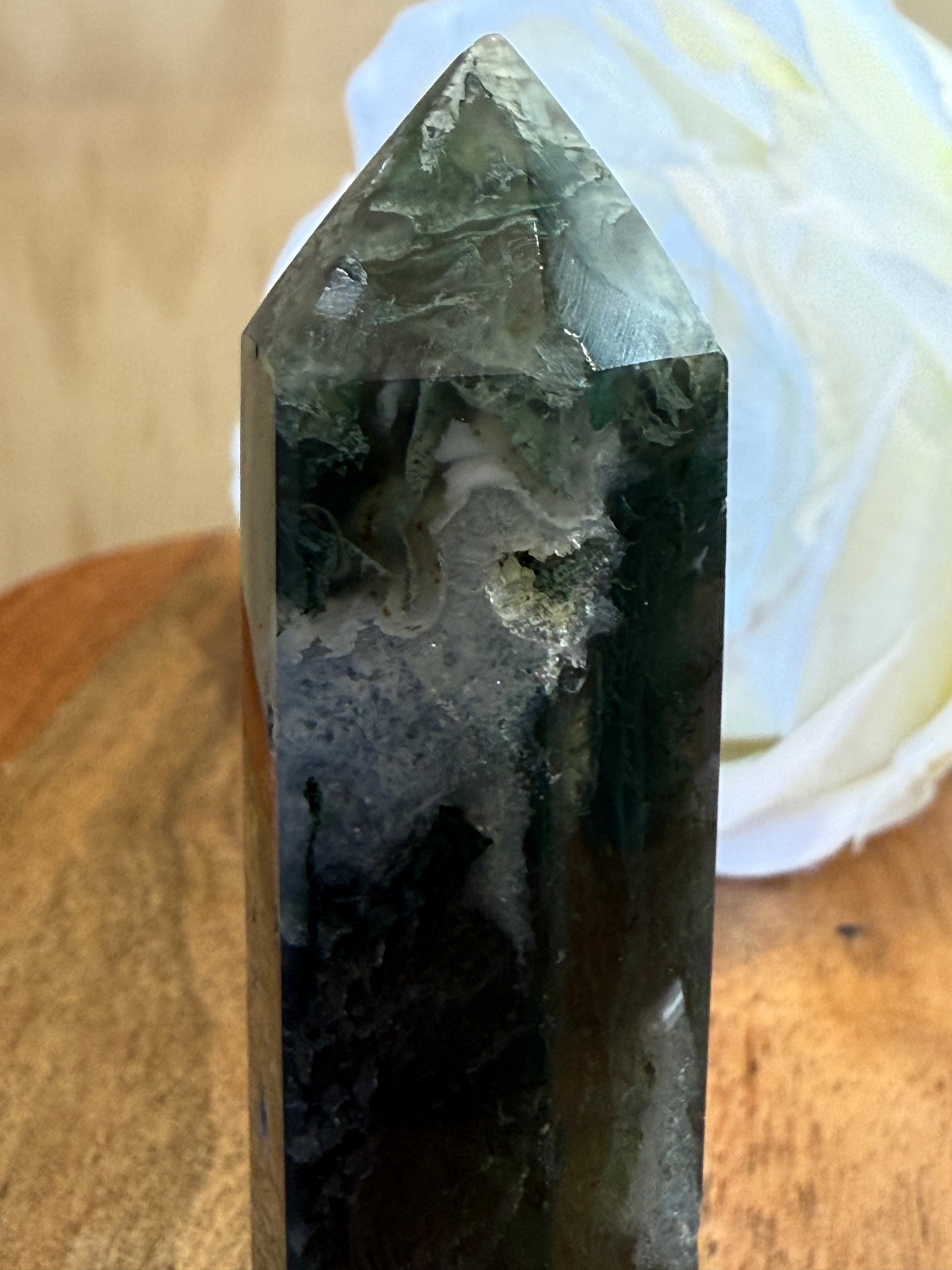 MOSS AGATE POINTS