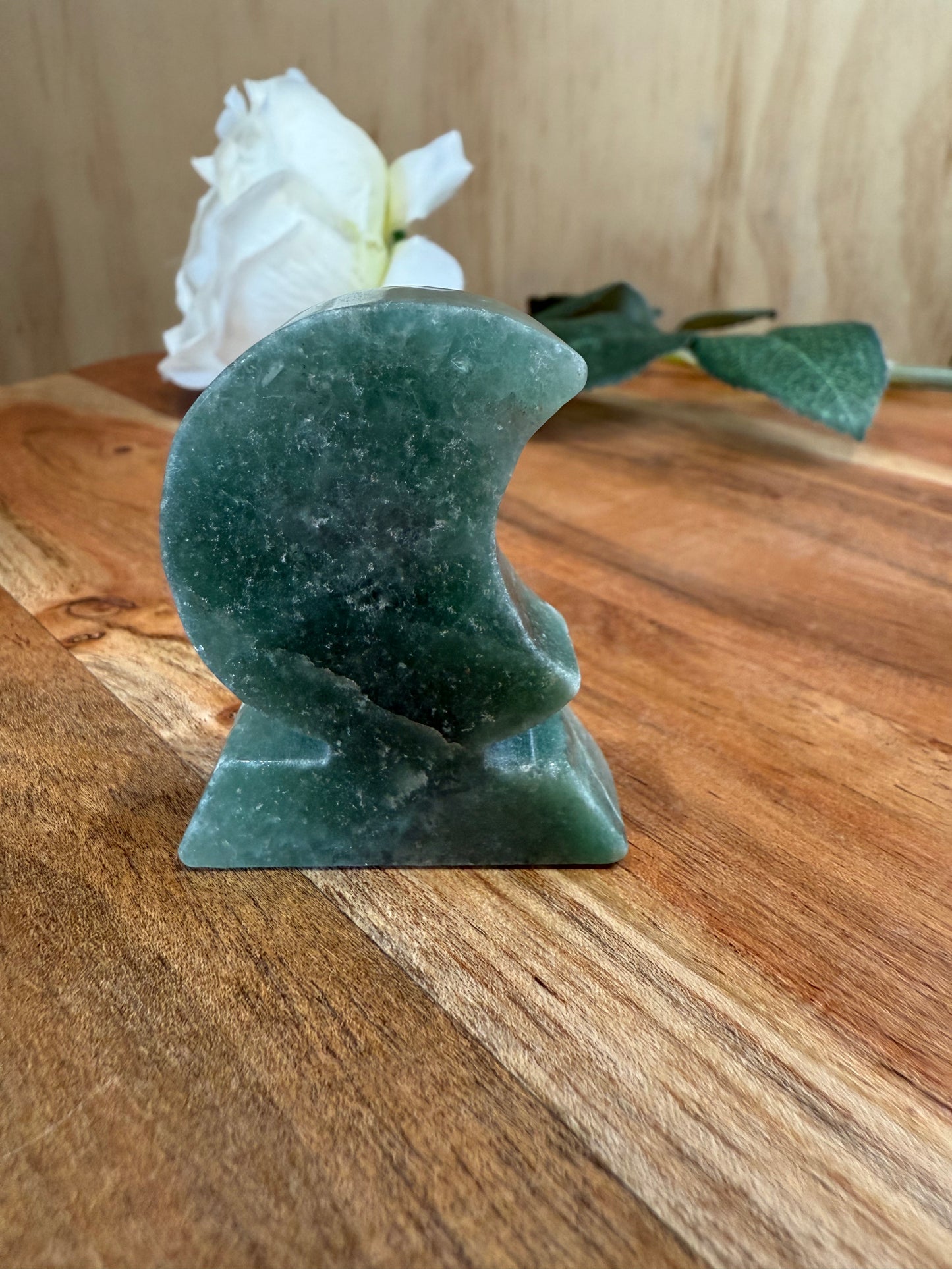 GREEN AVENTURINE MOON