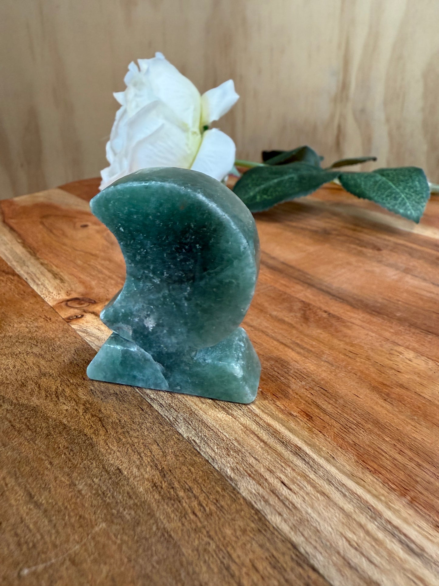 GREEN AVENTURINE MOON