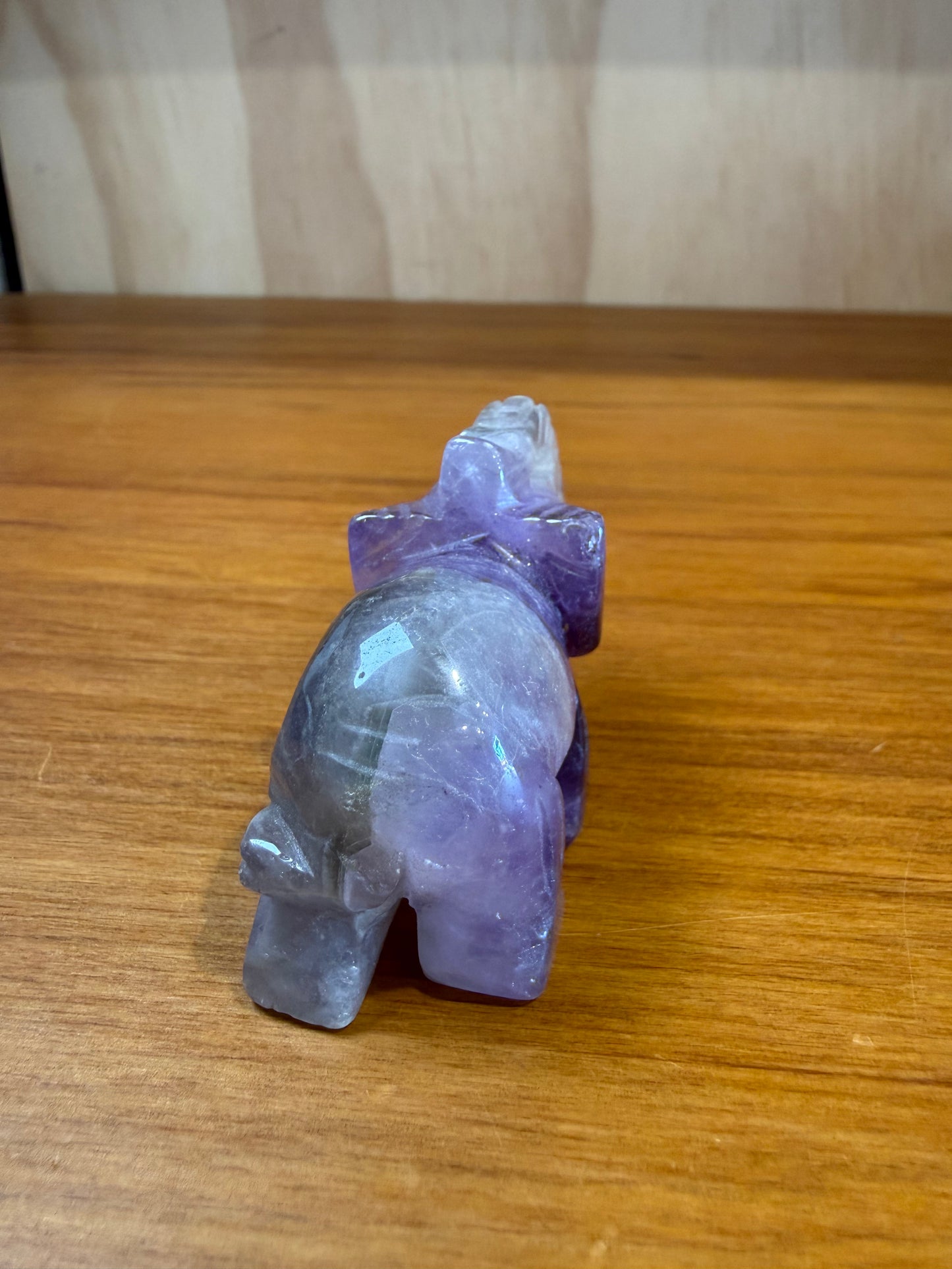 AMETHYST ELEPHANT (MEDIUM)