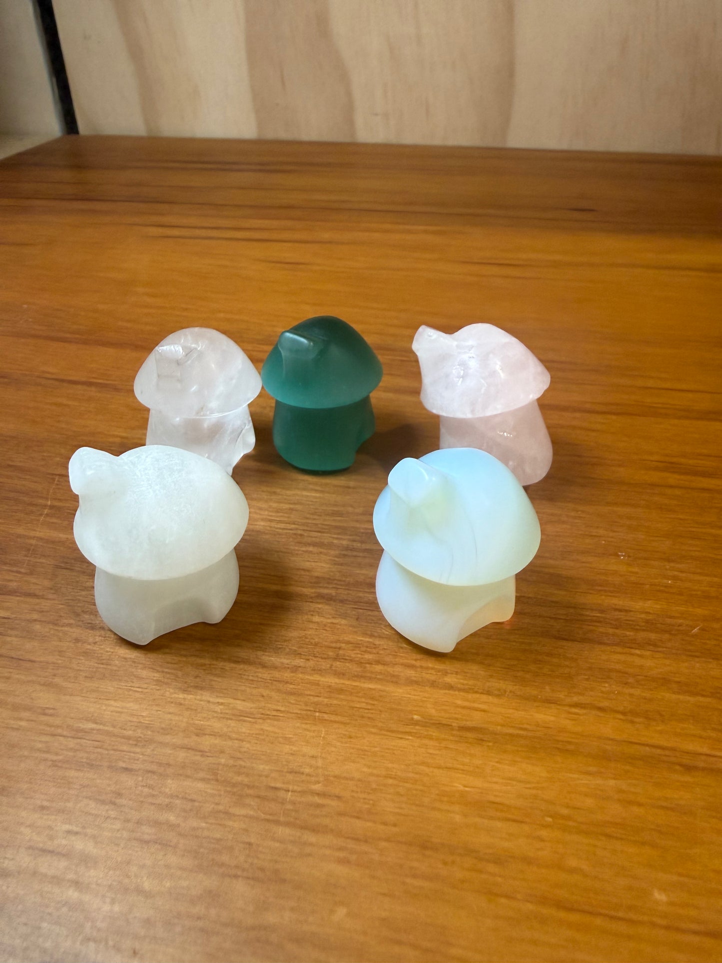 MUSHROOM CRYSTAL FAIRY HOUSES