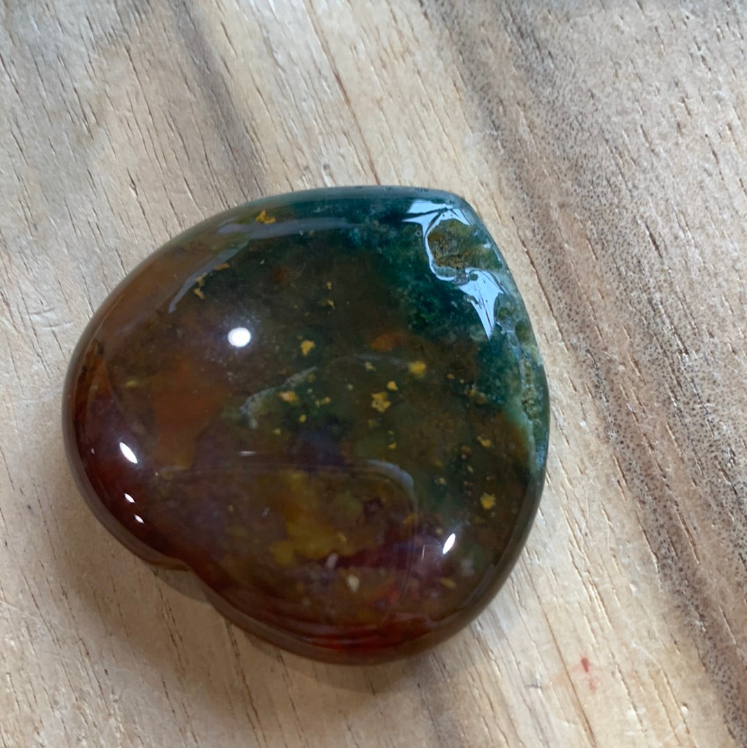HEART SHAPED WORRY STONES