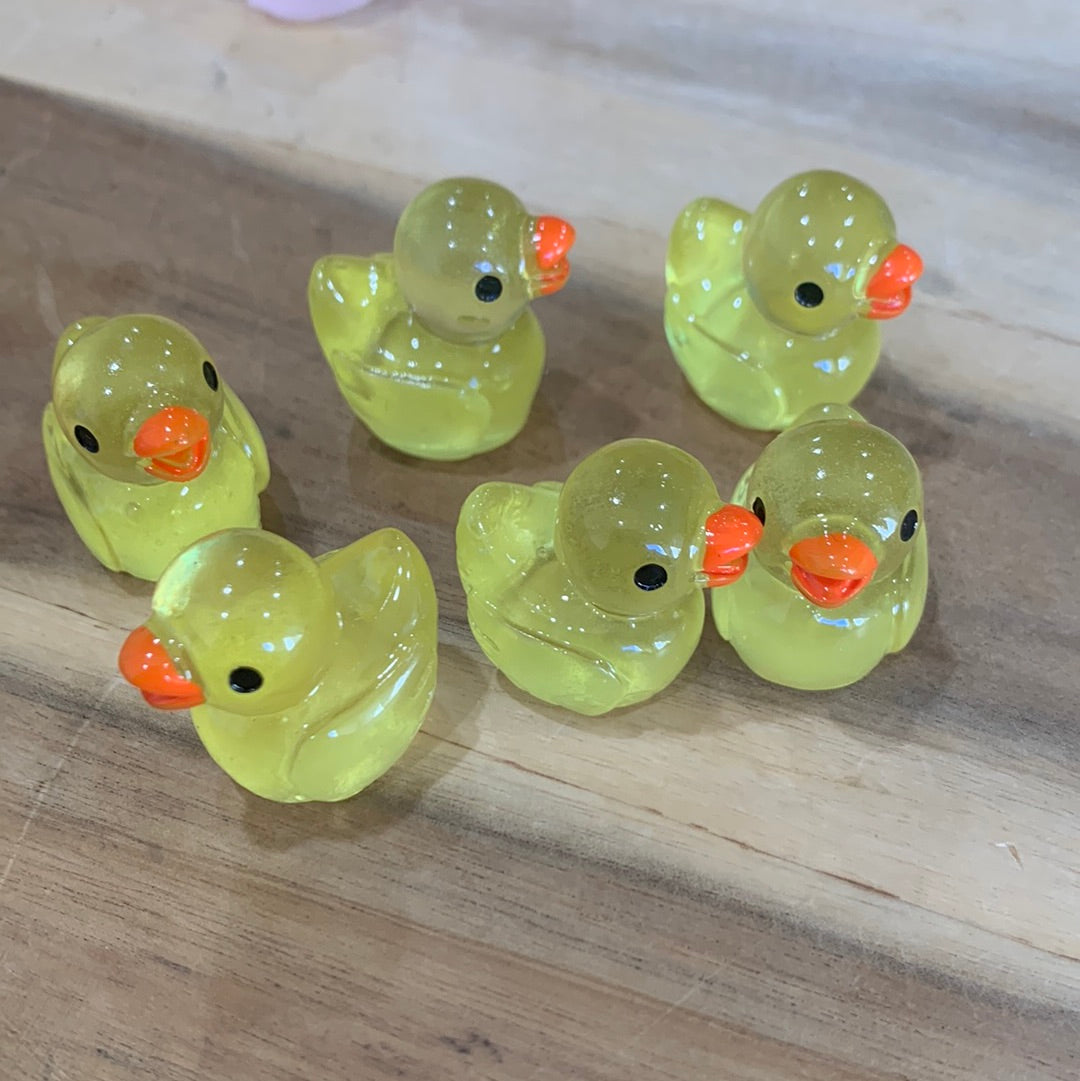 GLOW IN THE DARK DUCKS (NON CRYSTAL)