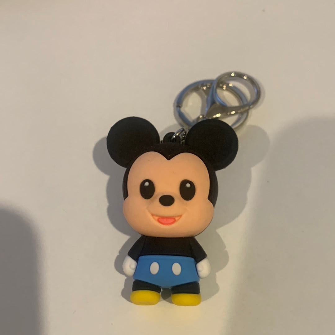 POPULAR CHARACTER KEYRINGS WITH WRISTLET ATTACHED