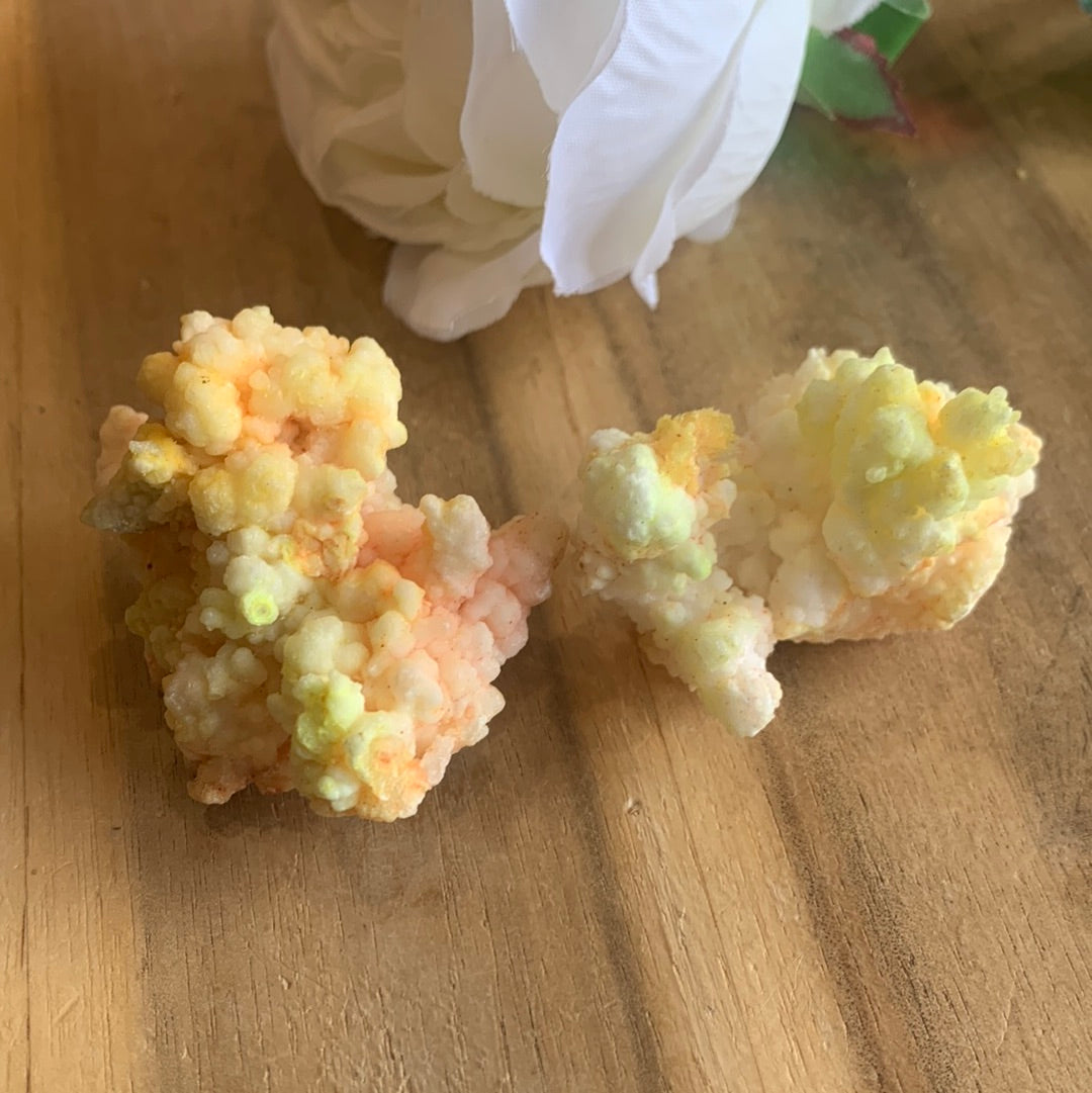 GOLDEN FLOWER FLUORITE