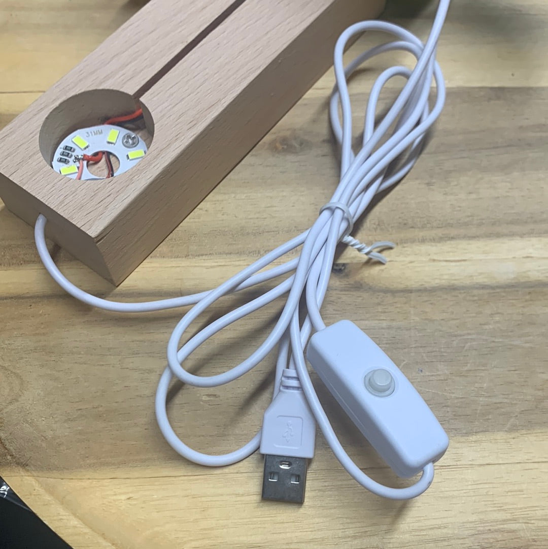 WOODEN LED LIGHT