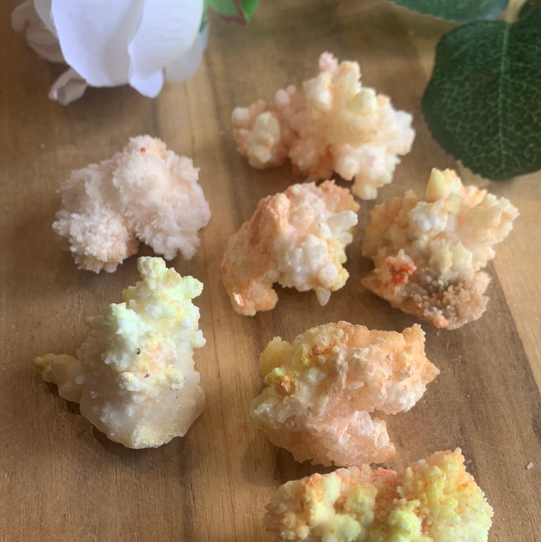 GOLDEN FLOWER FLUORITE