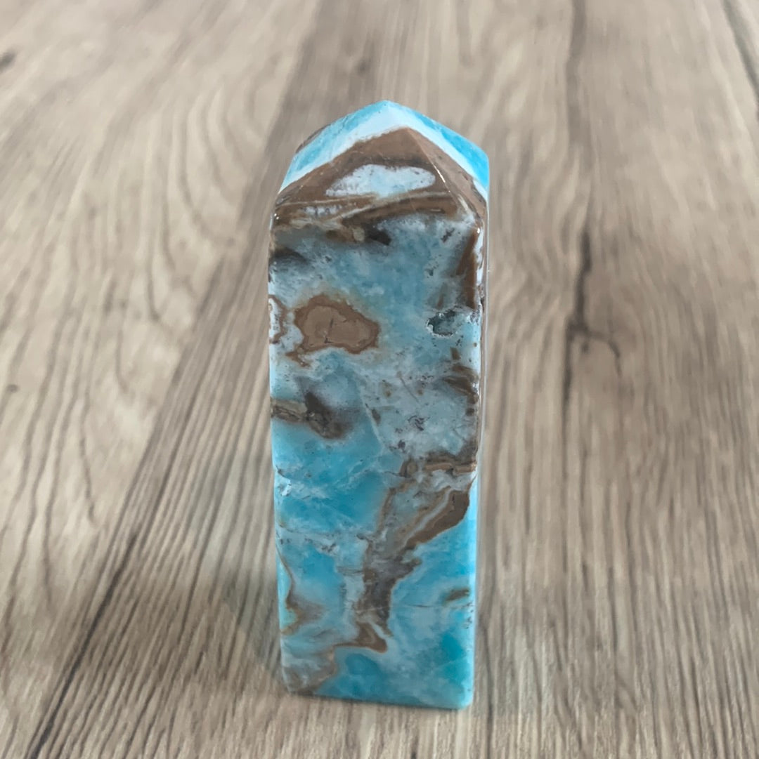 BLUE ARAGONITE TOWER