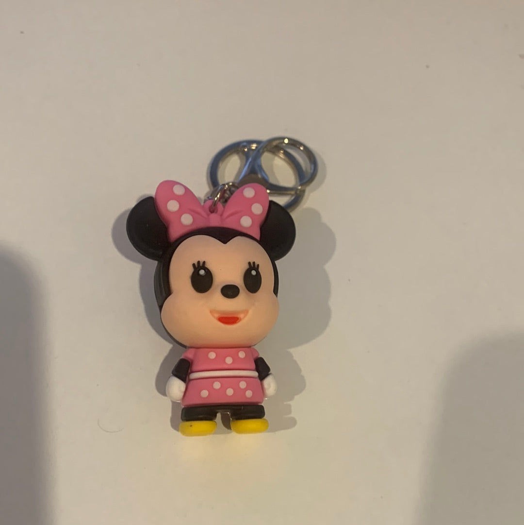 POPULAR CHARACTER KEYRINGS WITH WRISTLET ATTACHED
