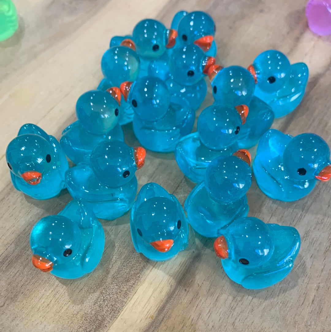 GLOW IN THE DARK DUCKS (NON CRYSTAL)