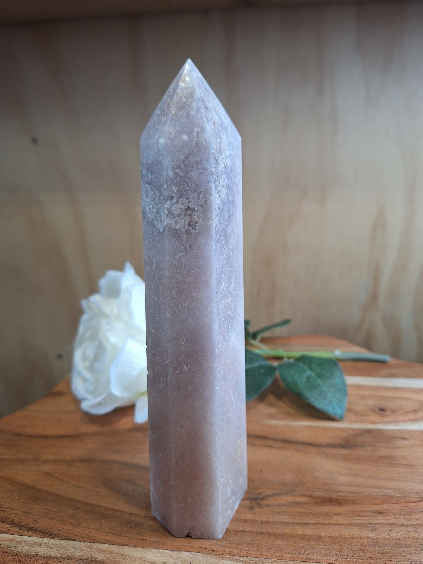 PINK AMETHYST TOWERS (LARGE)