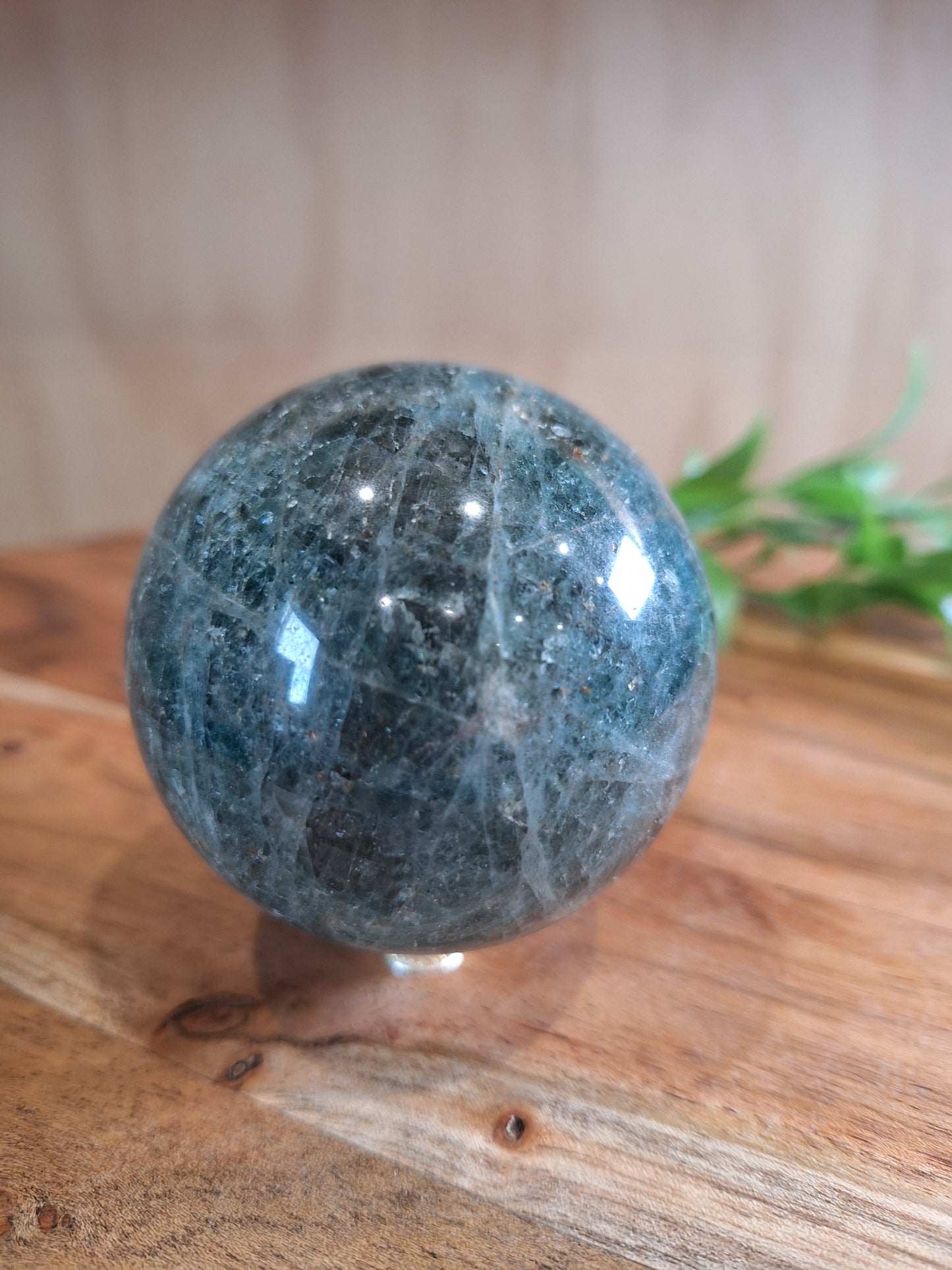 GREEN APATITE SPHERES