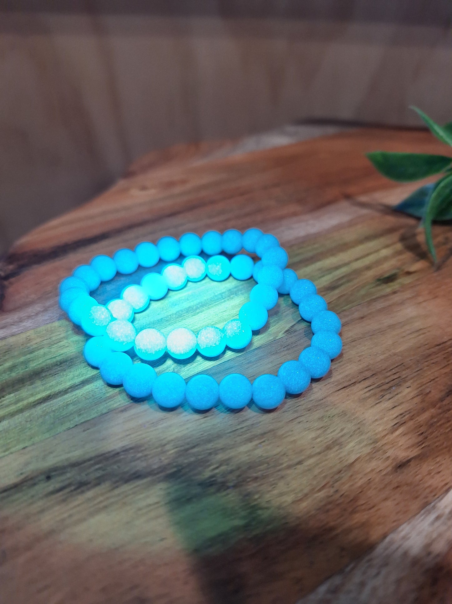 GLOW IN THE DARK 8mm BRACELETS