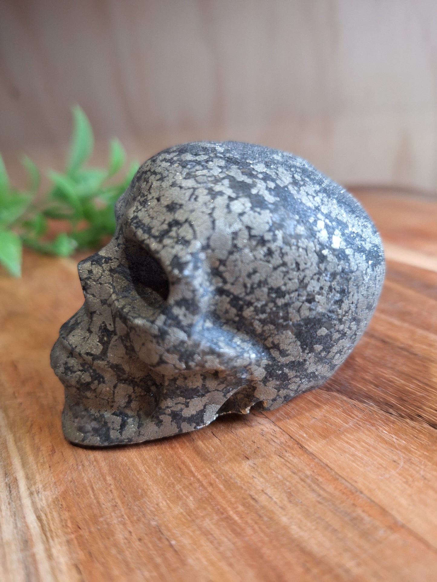 PYRITE SKULL