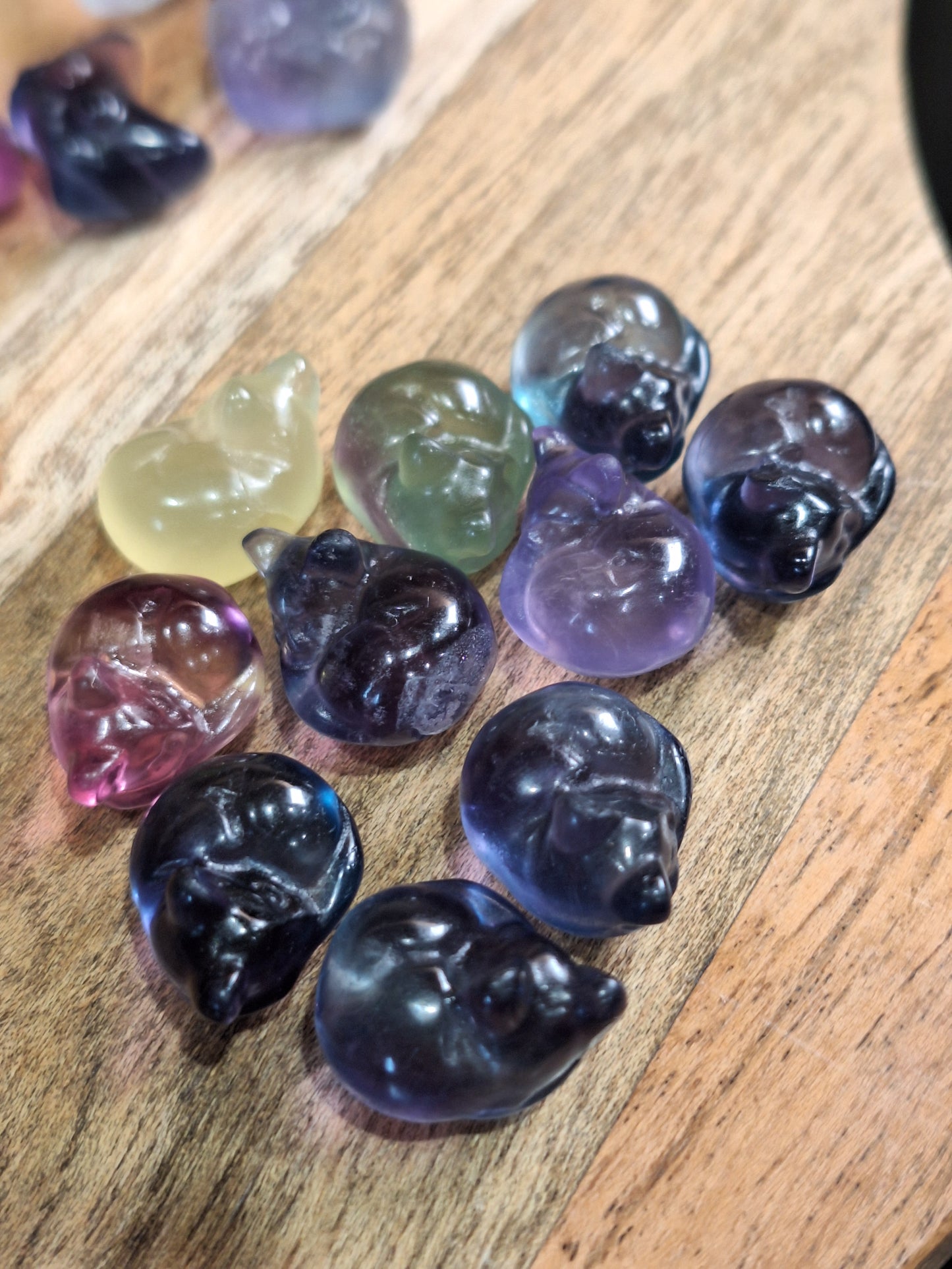 FLUORITE MINI CARVINGS