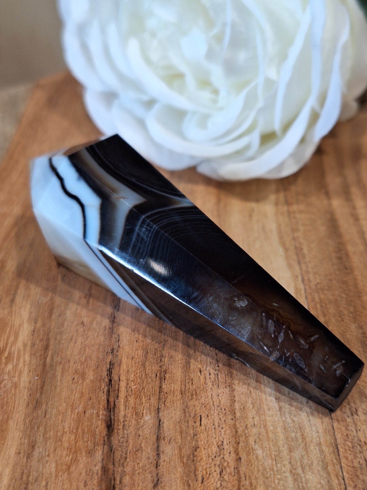 BLACK AGATE WANDS